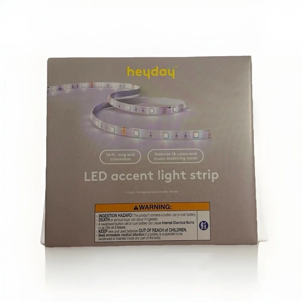 heyday Led Accent Color Changing Light Strip with IR Controller